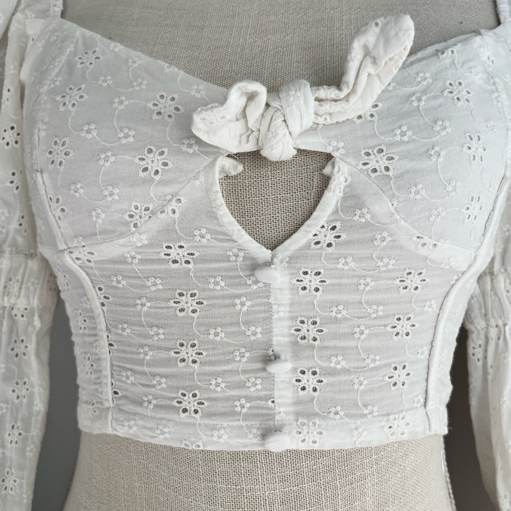 For Love & Lemons milkmaid top ♡ - Picture 4 of 7